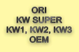 Apa Artinya KW, KW 1, KW2, KW3, KW Super, ORI, dan OEM 